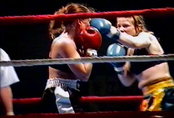 Jodi lands a jab